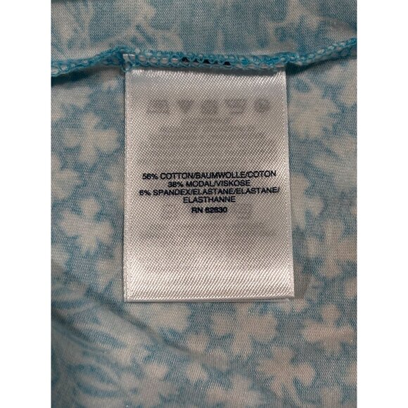 Lands End Womens Sleeveless Floral Top M - Picture 5 of 11